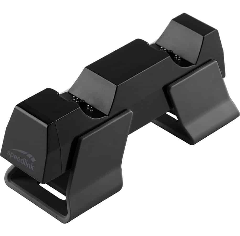 Speed-Link TWINDOCK ladestation til PS5-controllere i sort